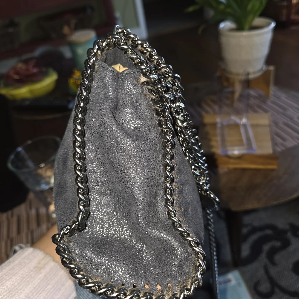 Stella McCartney Midnight Chain-Embellished Bag - Picture 5 of 8